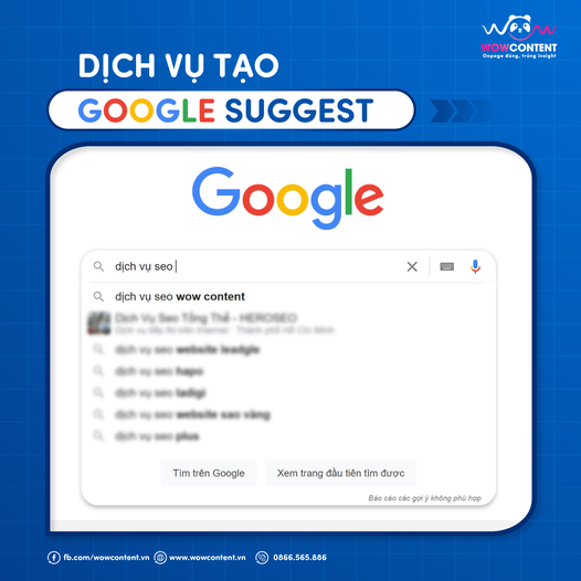 Dịch vụ Google Suggest